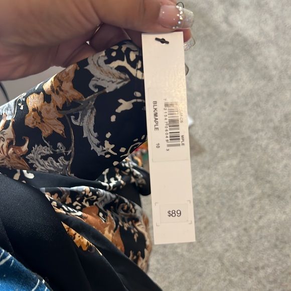 Clover And Sloane Womens Long Sleeve Floral Sheath Dress NWT - Picture 10 of 12